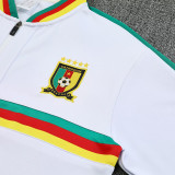 25/26 Cameroon White Jacket Tracksuit
