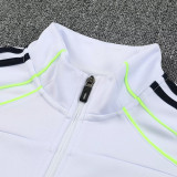 25/26 RMA White &Green Edge  Jacket Tracksuit(绿边线)