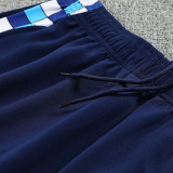25/26 Italy Royal Blue Retro  Player Version  Jacket Tracksuit #F15