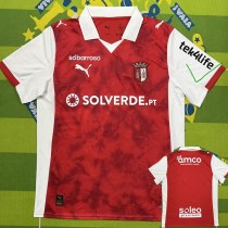 25/26 Braga Home Fans Soccer Jersey