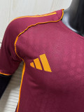 25/26  Roma Home Player Version Soccer Jersey