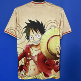 25/26 Japan Yellow straw hat road flying Fans Soccer Jersey