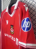 25/26 Wrexham Home Fans Soccer Jersey