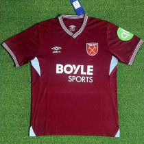 25/26  West Ham Home Fans Soccer Jersey