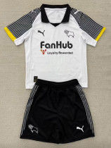 25/26 Derby County F.C Home  Kids  Soccer Jersey