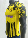 25/26 Dortmund  Home Special Edition Player Version  Soccer Jersey(胸前粉色广告）