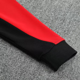 25/26  Man Utd Black & Red Retro Jacket Tracksuit#F14