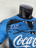 25/26  Napoli Special Edition Blue  Player Version Soccer Jersey