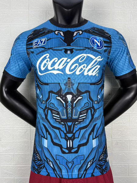 25/26  Napoli Special Edition Blue  Player Version Soccer Jersey