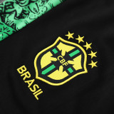 25/26 Brazil Jesus Statue Green Training Short Suit