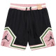 25/26 New Jordan Casual NBA Edition Black Pink shorts#A2501