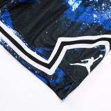 25/26 New Jordan Casual NBA Edition Starry Sky Blue shorts#C2506