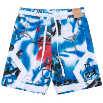 25/26 New Jordan Casual NBA Edition Sketch White shorts#C2503