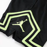 25/26 New Jordan Casual NBA Edition Green Black shorts#A2437