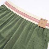 25/26 New Jordan Casual NBA Edition Pink Green shorts#A2503