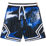 25/26 New Jordan Casual NBA Edition Starry Sky Blue shorts#C2506