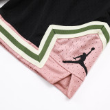 25/26 New Jordan Casual NBA Edition Black Pink shorts#A2501