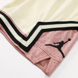 25/26 New Jordan Casual NBA Edition Light Yellow shorts#A2439