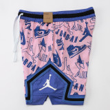 25/26 New Jordan Casual NBA Edition Dunk Pink shorts#C2444