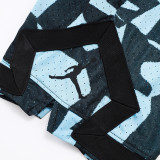 25/26 New Jordan Casual NBA Edition Lce Breaking Spotted Orchid shorts#C2501