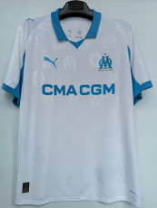 25/26  Marseille Home 1:1 Fans Soccer Jersey
