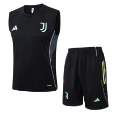 25/26  JUV Black Tank top and shorts suit#D25135