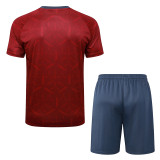 25/26 Sao Paulo maroon inkjet Training Short Suit#D25129