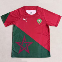 25/26 Morocco Special Edition Red Green Training Shirts