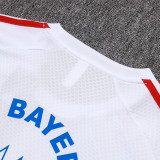 25/26  Bayern White Retro Edition Training Short Suit # D25100