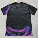 25/26 PSG Special Edition Black Purple Fans Soccer Jersey