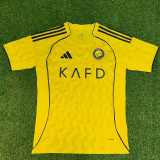 25/26  AL-Nassr Home  Fans Soccer Jersey