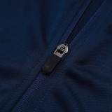 25/26 PSG royal Dark Blue  Kids Jacket Tracksuit #E2566