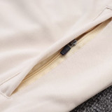 2526  BAR Beige  Kids Jacket Tracksuit#E2565童装