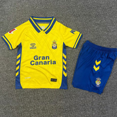 25/26 Las Palmas Home Kids  Soccer Jersey