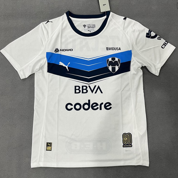 25/26 Monterrey Away Fans Soccer Jersey