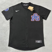 25/26 PSG Black Casusl Edition  Baseball jersey