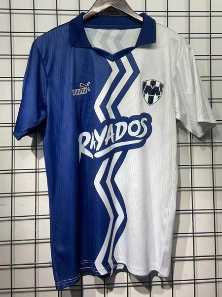 25/26 Monterrey Blue White Special Edition Fans Soccer Jersey