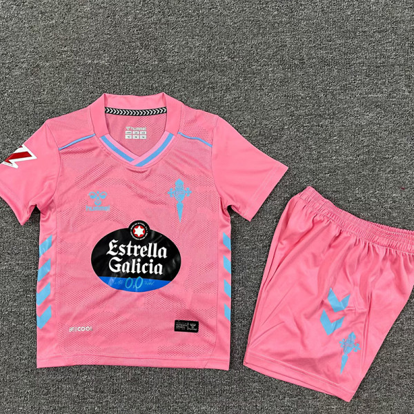 25/26 Celta Third Kids Soccer Jersey