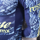 25/26 Club America  Away  Long Sleeve  Player Version Soccer Jersey