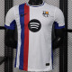25/26 BAR  Special Edition White Player Version Soccer Jersey(黑胸花）