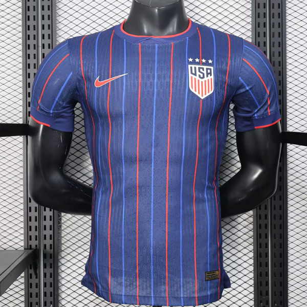 25/26 USA Away Player Version Soccer Jersey