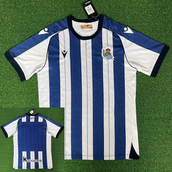 25/26  Real Sociedad Home Fans Soccer Jersey
