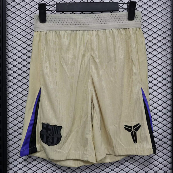 25/26  BAR Yellow Player Version Shorts Pants