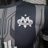 25/26  Marseille Special Edition Grey Player Version Soccer Jersey(球员版 ）