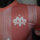 25/26  Marseille Special Edition Light Pink Player Version Soccer Jersey(球员版 ）