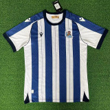 25/26  Real Sociedad Home Fans Soccer Jersey