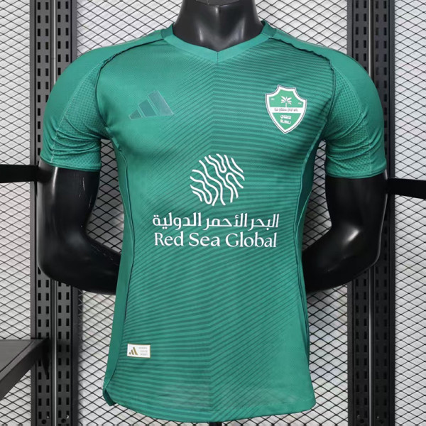 25/26 Al-Ahli Saudi Home Player Version Soccer Jersey