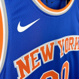 22/23 KNICKS CL ARK SON #00 Blue Top Quality Hot Pressing NBA Jersey