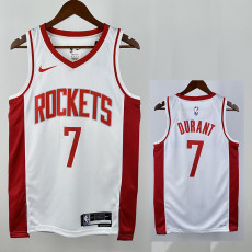 22/23 ROCKETS DUR ANT #7 White  Top Quality Hot Pressing NBA Jersey