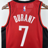 22/23 ROCKETS DUR ANT #7 Red Top Quality Hot Pressing NBA Jersey